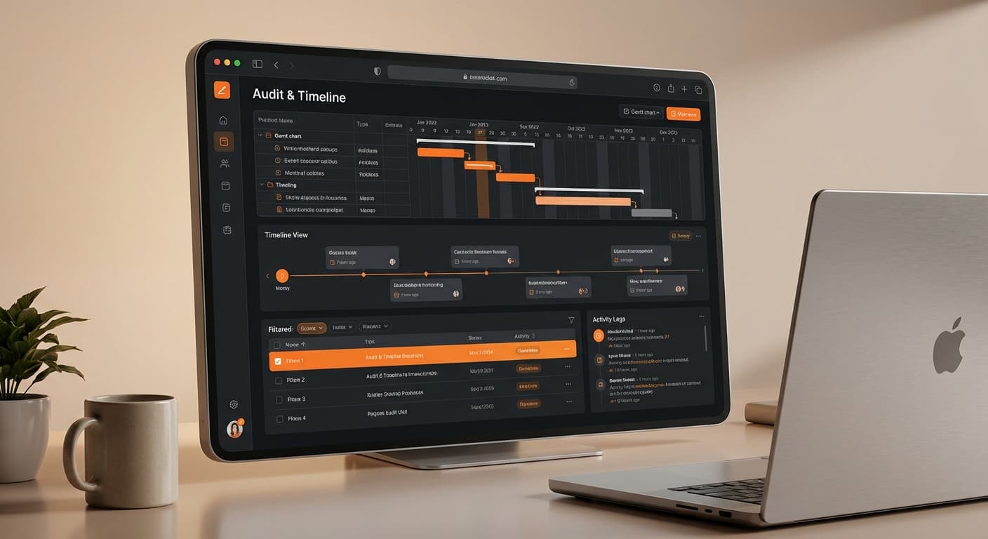 Audit & Timeline AI generation preview