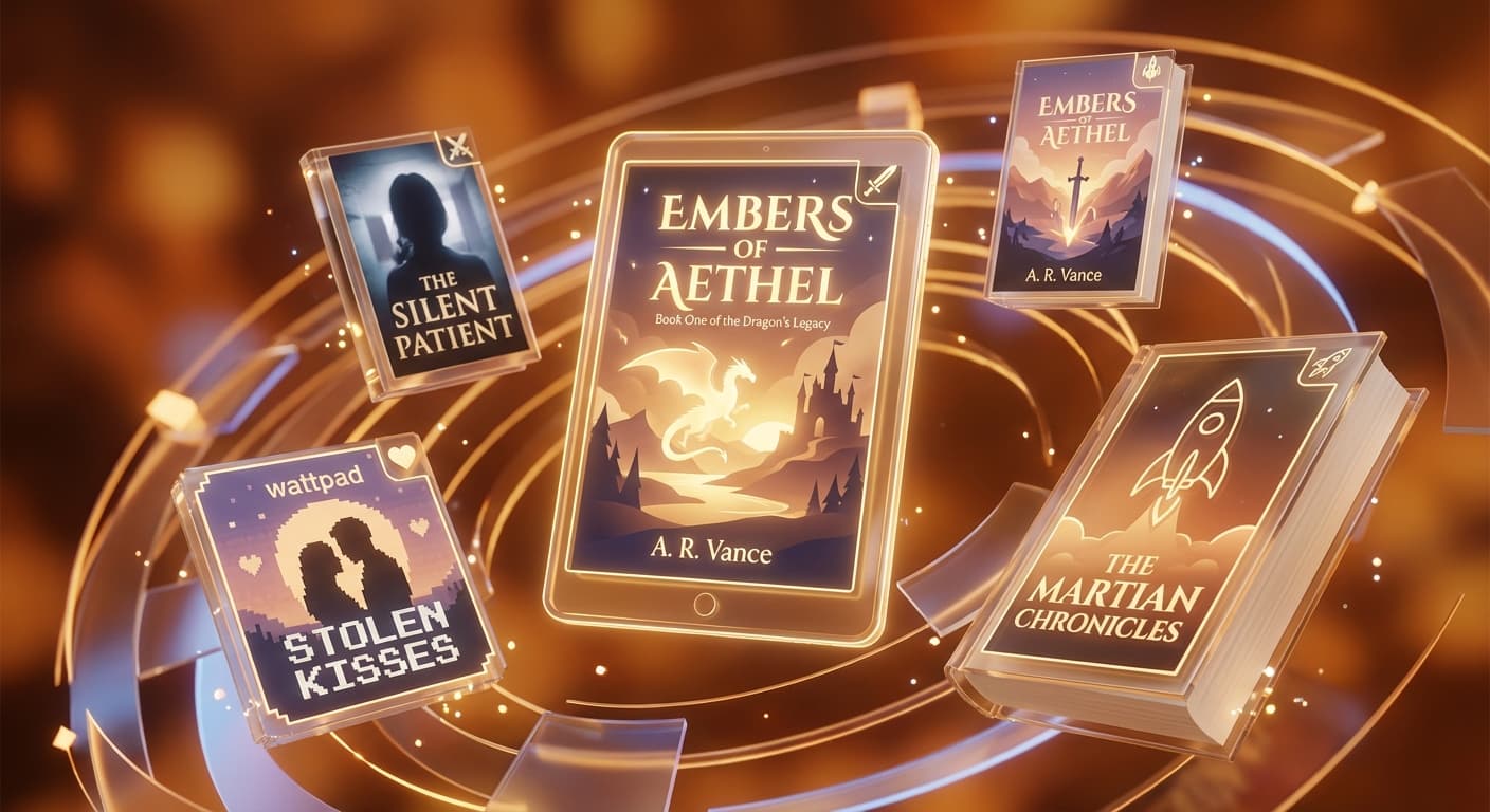 Book Covers AI generation preview