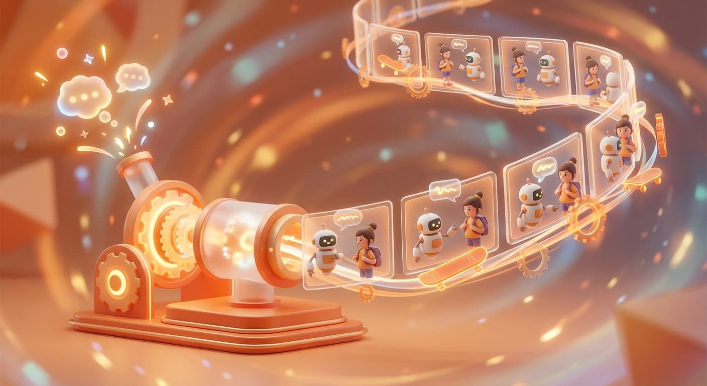 Comic Strips AI generation preview