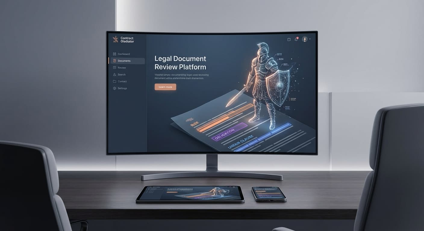 Contract Gladiator AI generation preview