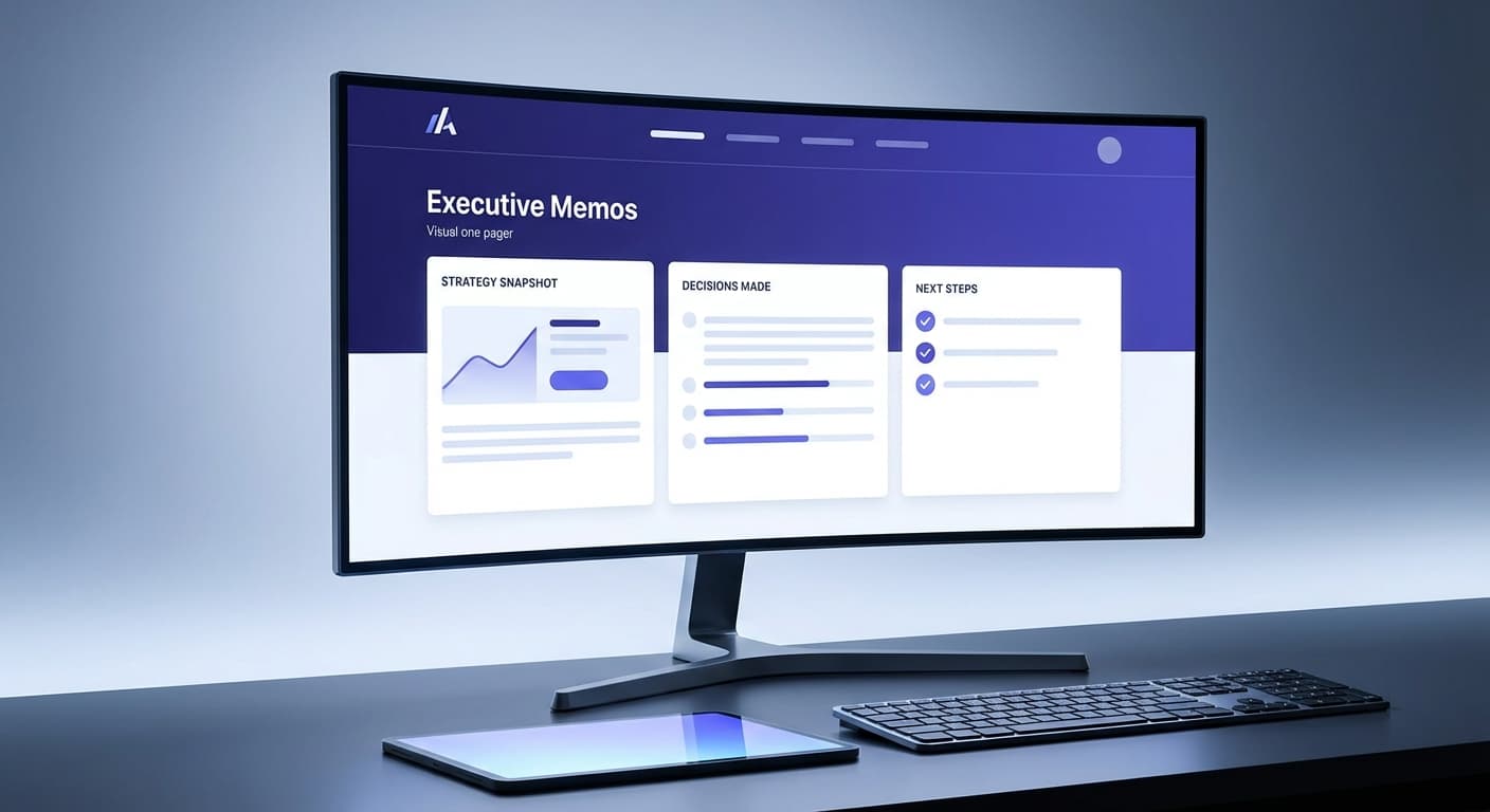 Executive Memos AI generation preview