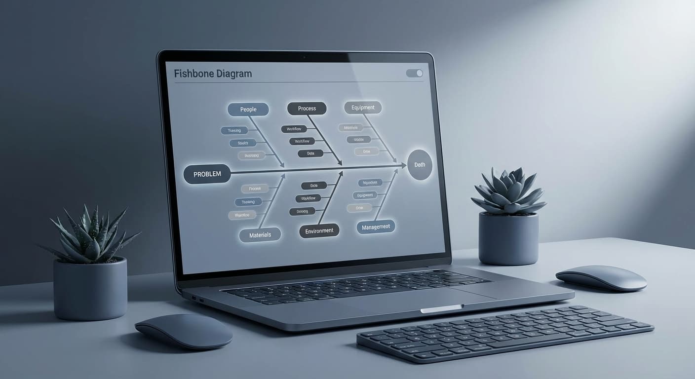 Fishbone Diagram AI generation preview