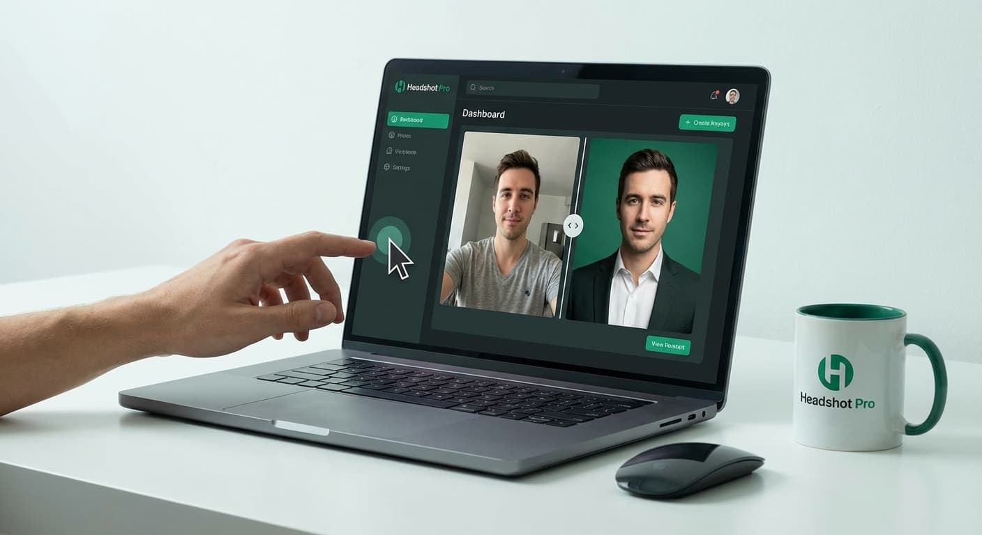 Headshot Pro AI generation preview