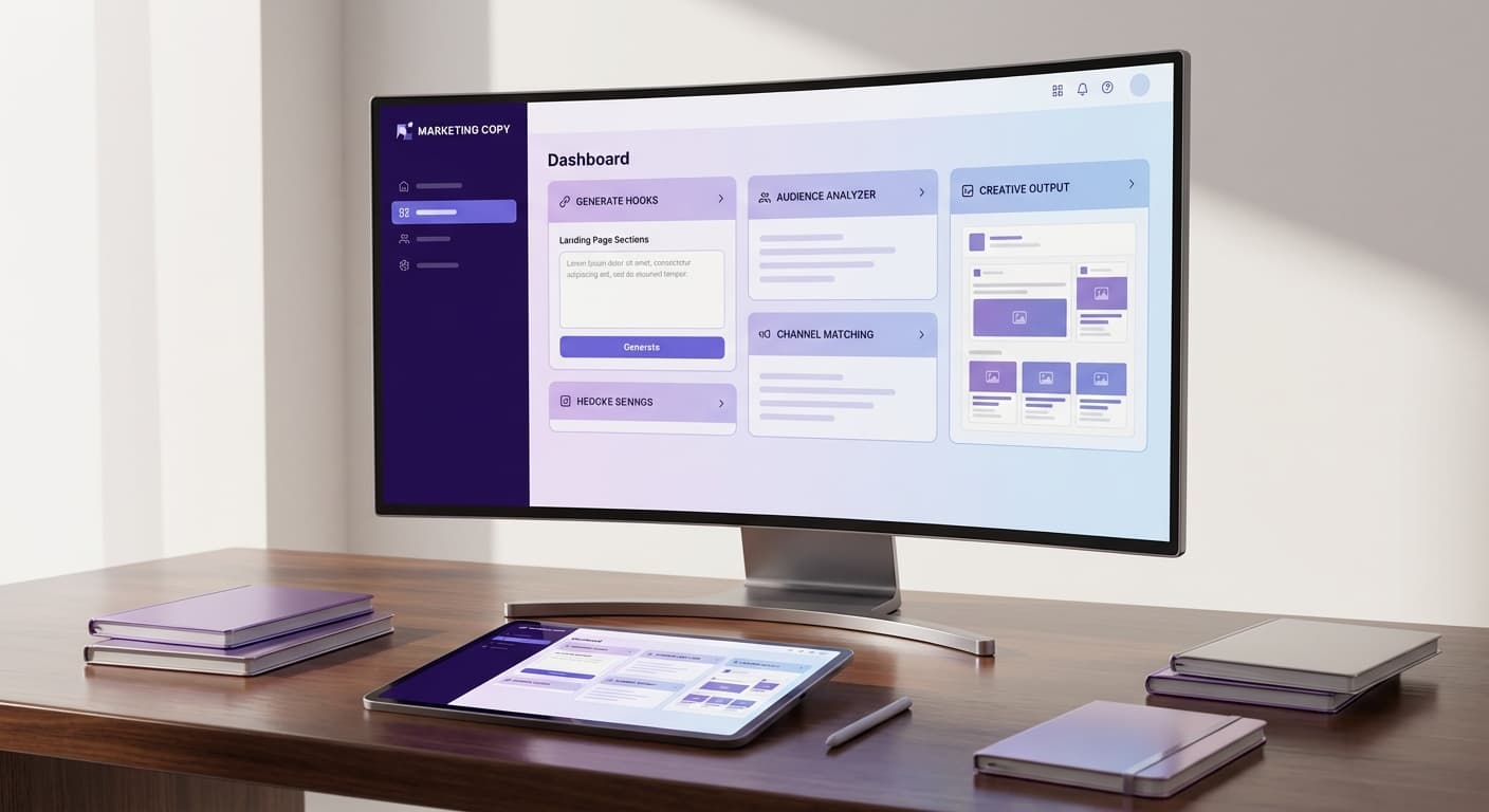 Marketing Copy AI generation preview
