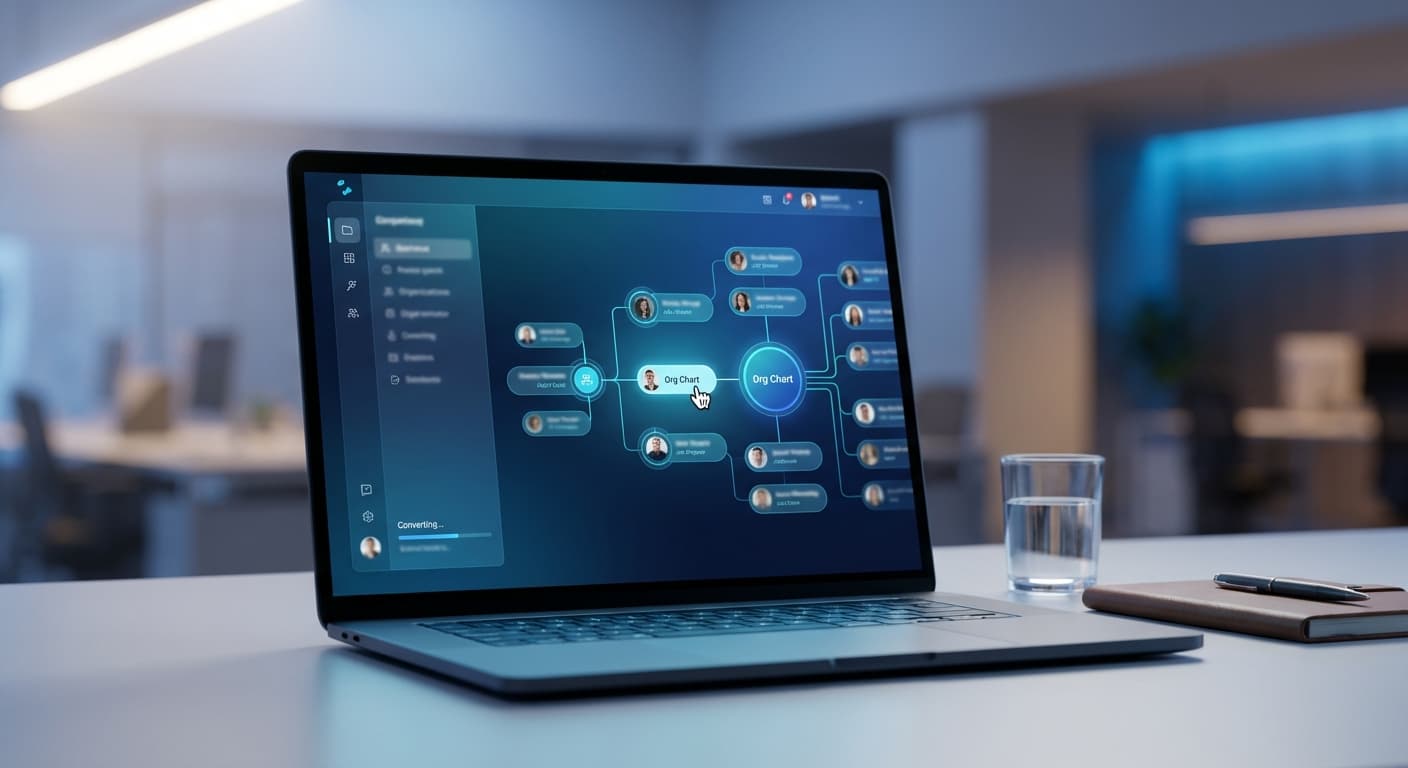 Org Chart AI generation preview