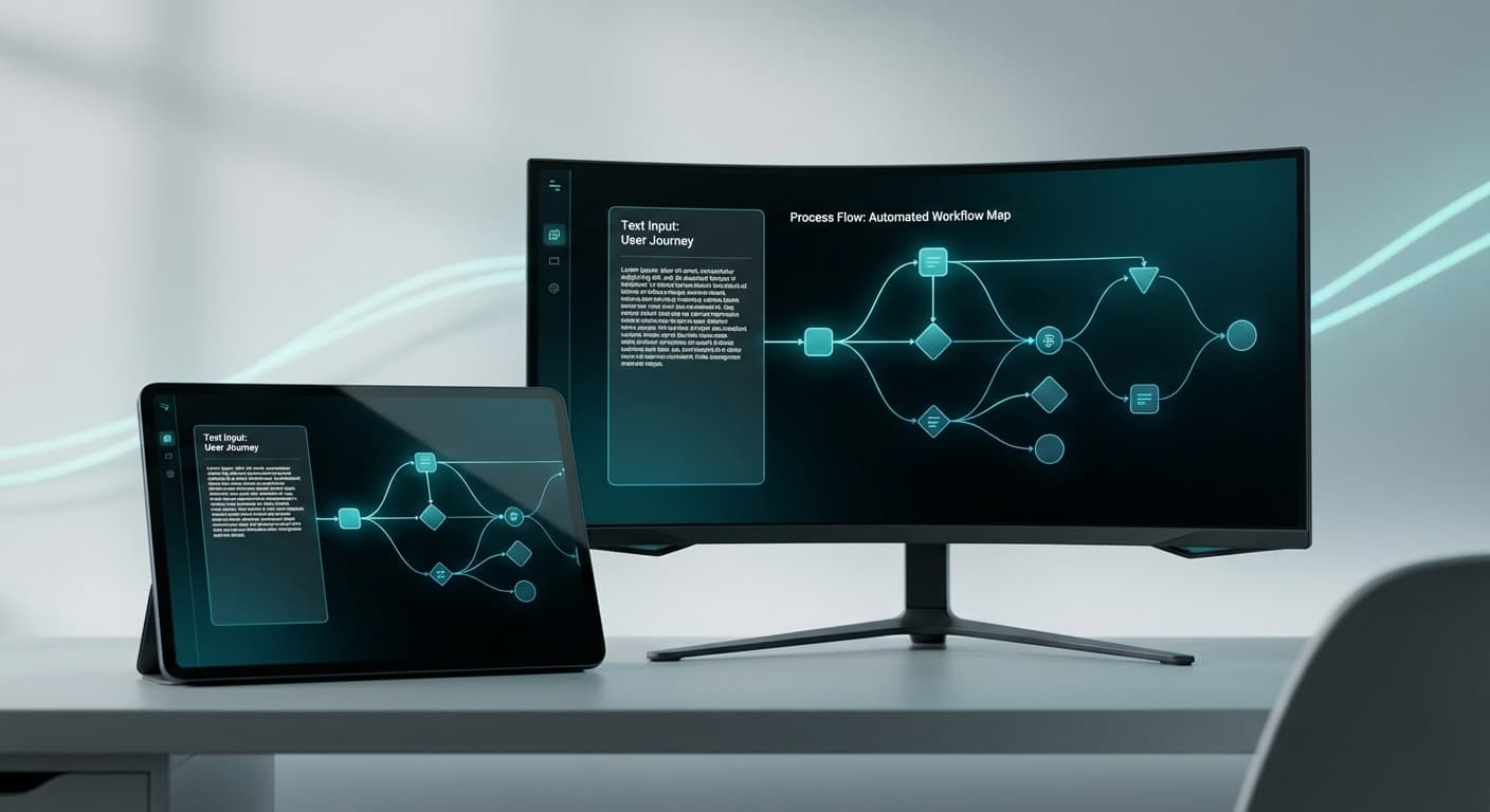 Process Flow AI generation preview