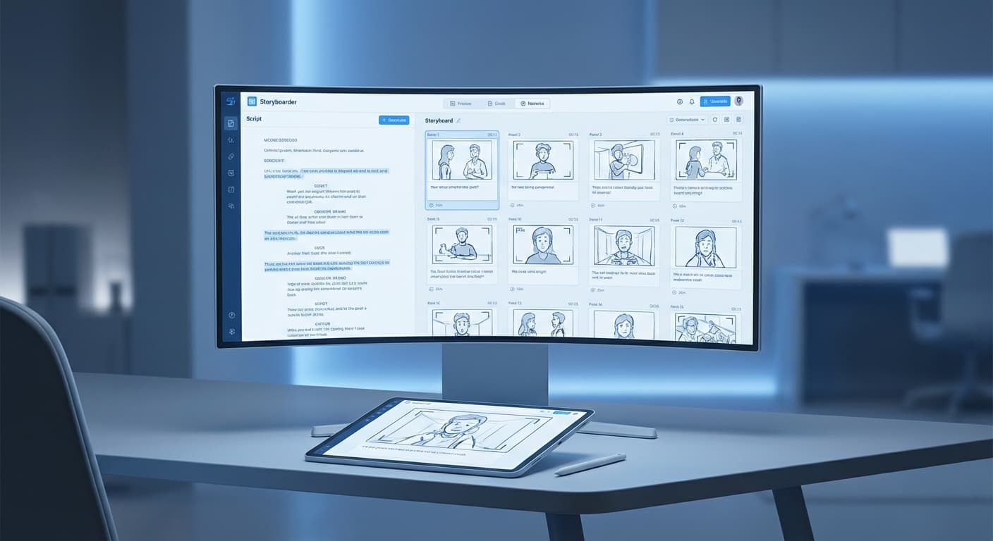 Storyboarder AI generation preview