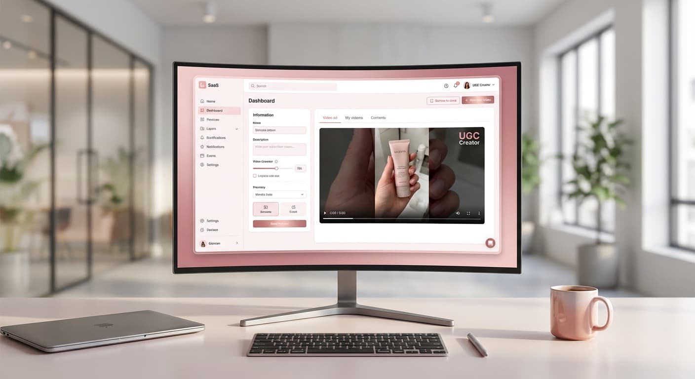 AI generated UGC style frames